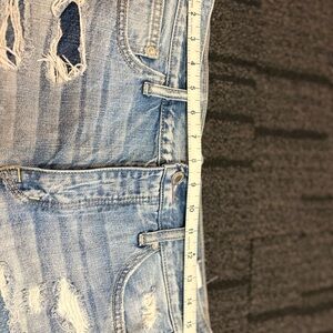 American Eagle Outfitters Light Blue Jean Shorts